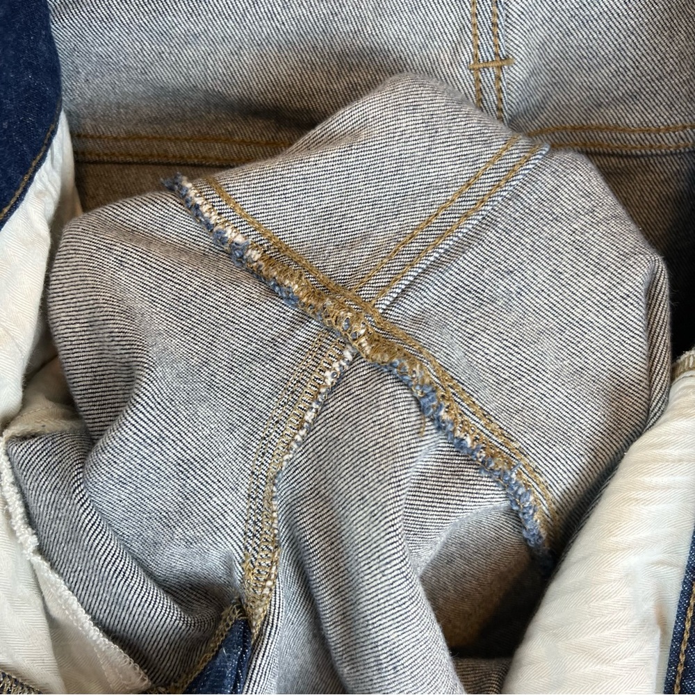 j.crew slim wide leg jeans dark wash - Picture 10 of 12